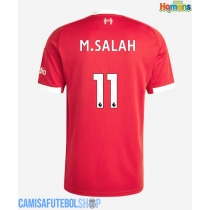 Camisa de time de futebol Liverpool Mohamed Salah #11 Replicas 1º Equipamento 2025-26 Manga Curta